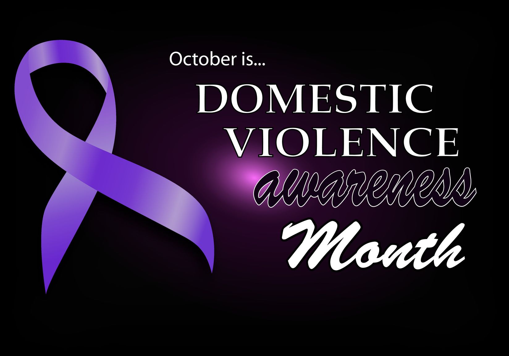October is National Domestic Violence Awareness Month | Armor Concept ...