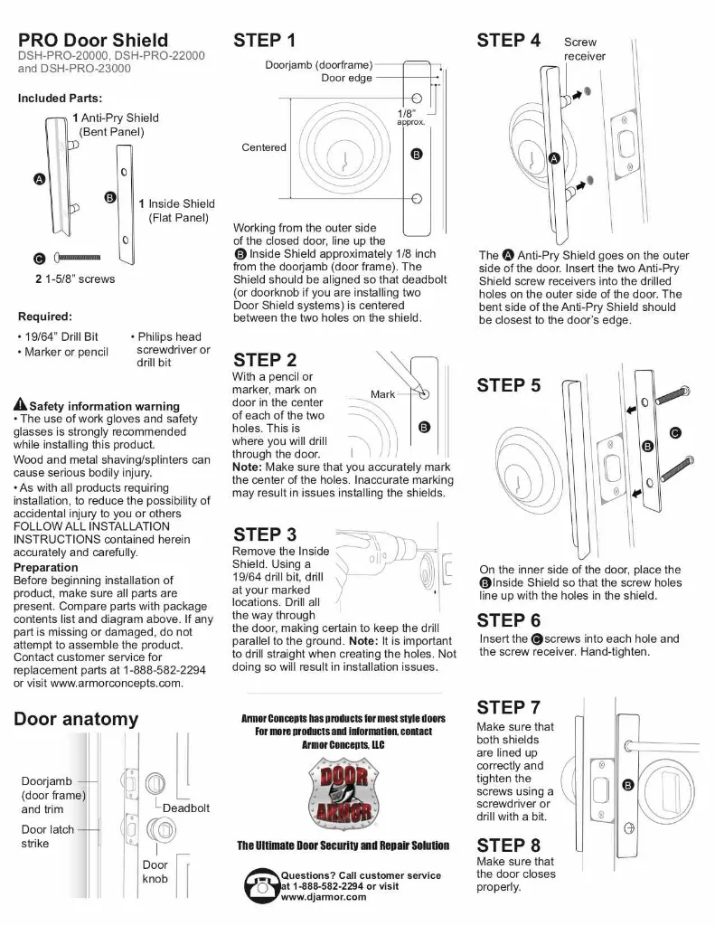 Door Armor PRO Door Shield Instructions.webp