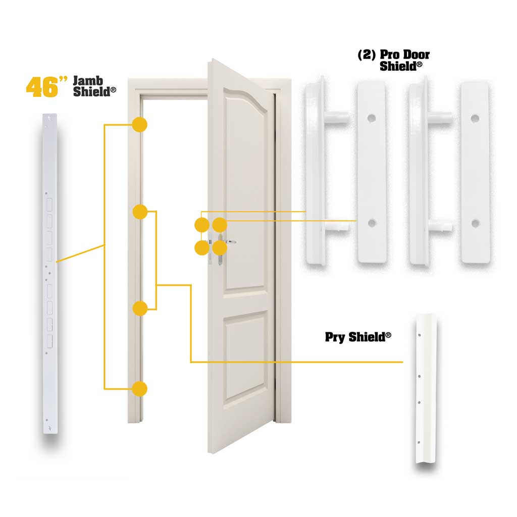 Door Armor Single Door Security Kit