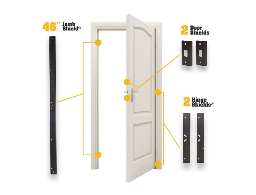 Door Armor Single Door Security Kit