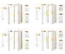 Door Armor MAX Combo 4 Pack Bundle Save $20 + FREE Pry Shield Upgrade!