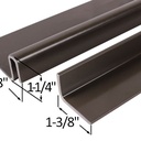 Full Length Interlocking Astragal for Outswing Door Security