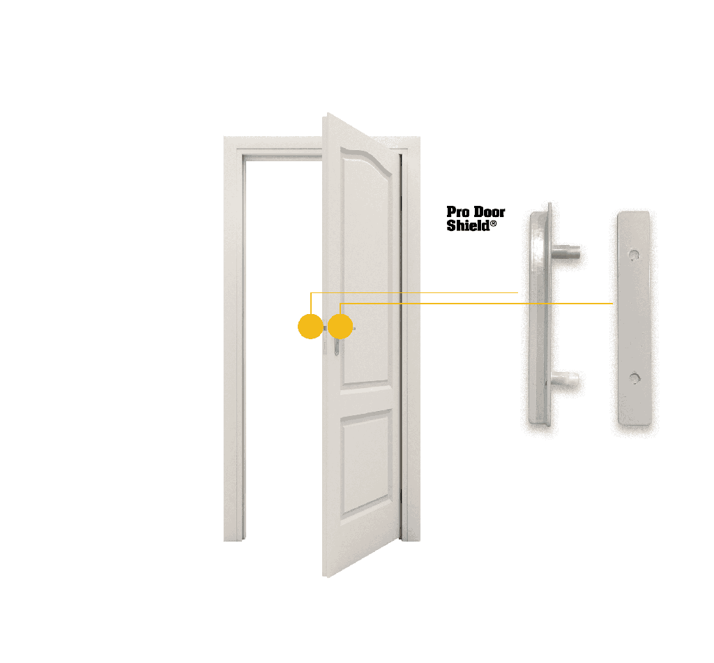 Door Armor PRO Door Shield Door Security Accessory