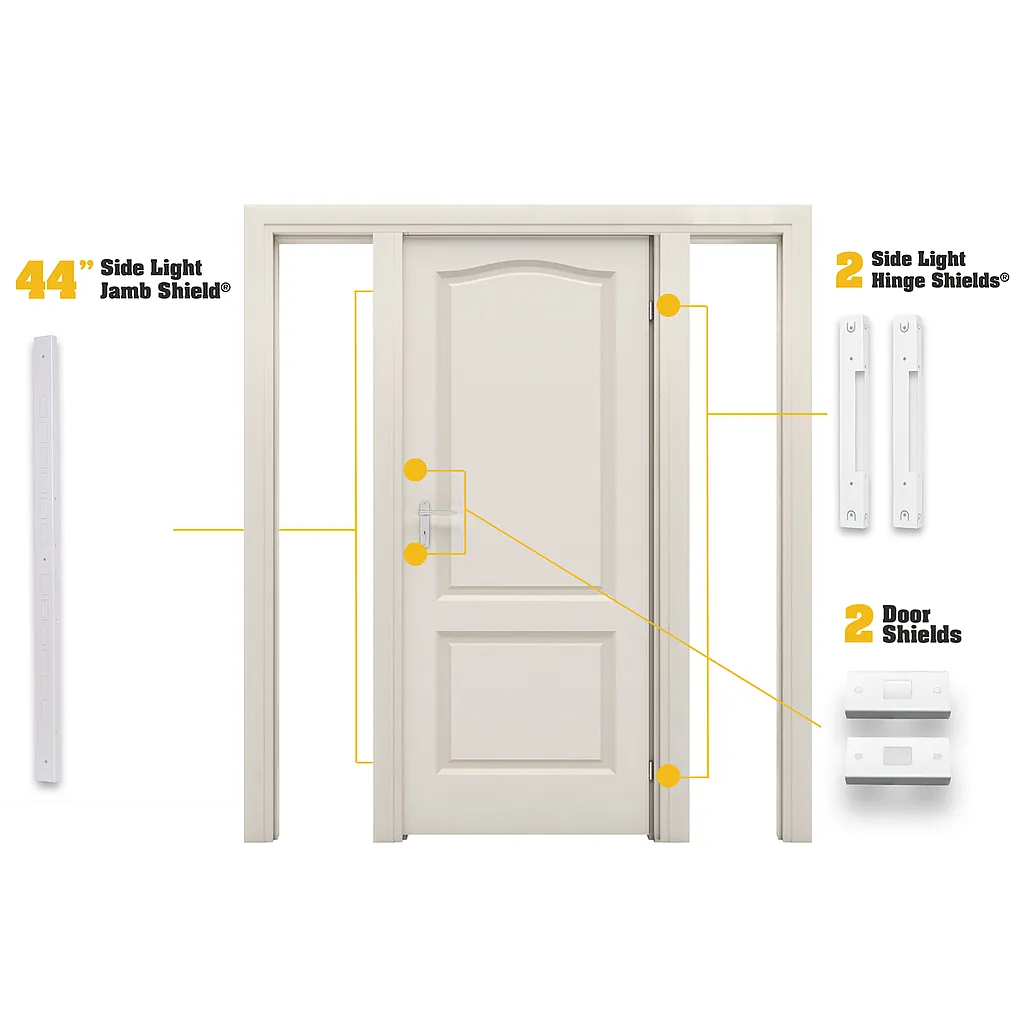[SLD-DSL-10102] Door Armor Side Light Door Security Kit (Double Side Light, MINI)