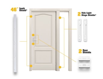 [SLD-HSL-10102] Door Armor Side Light Door Security Kit (Hinge Side Light, MINI)