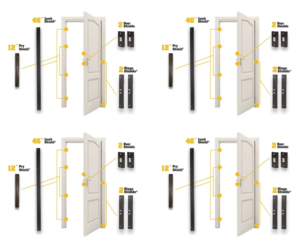 Door Armor MINI 12-Pack Multi-Family Bundle