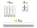 Door Armor Double Door Reinforcement Security Kit Without Night Lock